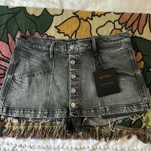 Mother Mid-Rise Y2K Skort